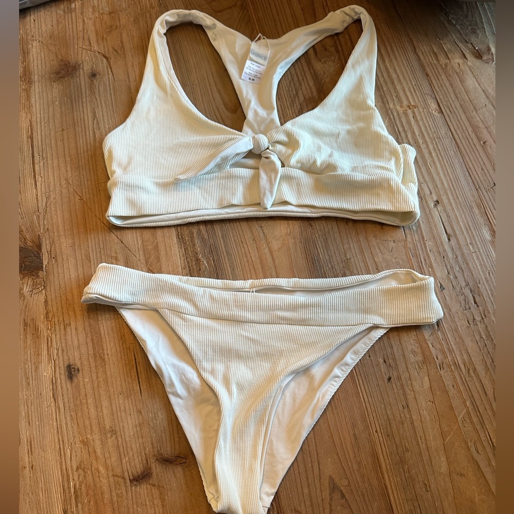 L*Space Cream Bikini Set